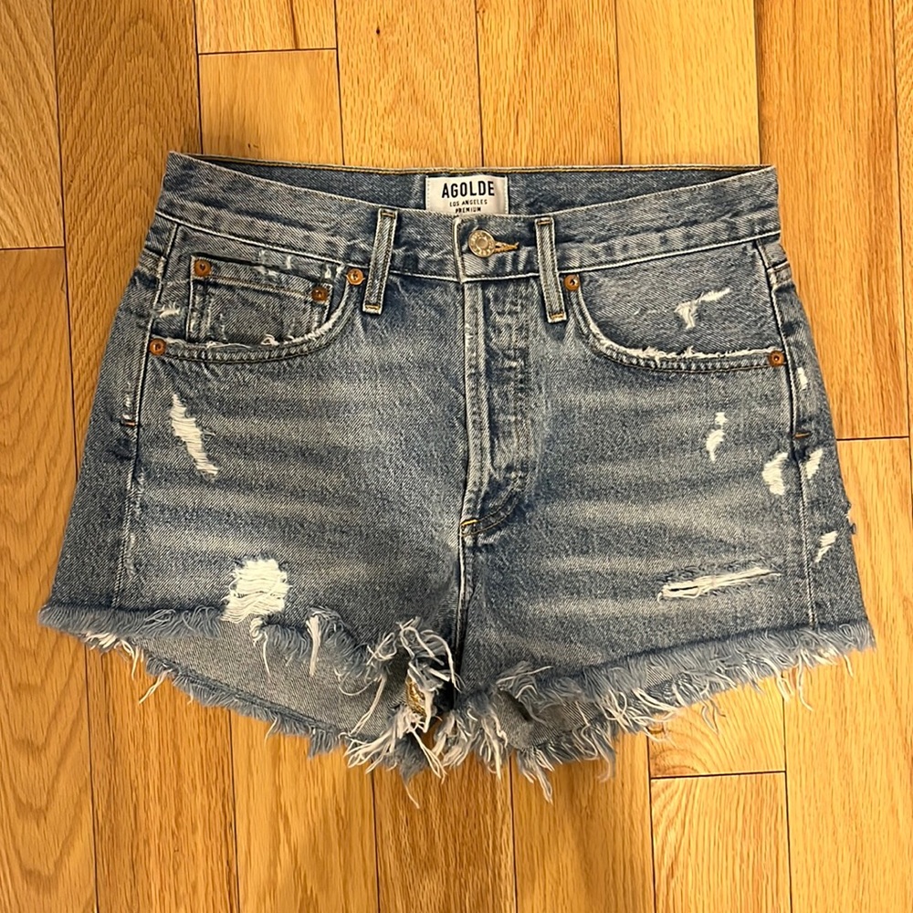 AGOLDE Parker Shorts in Swampmeet EUC!!